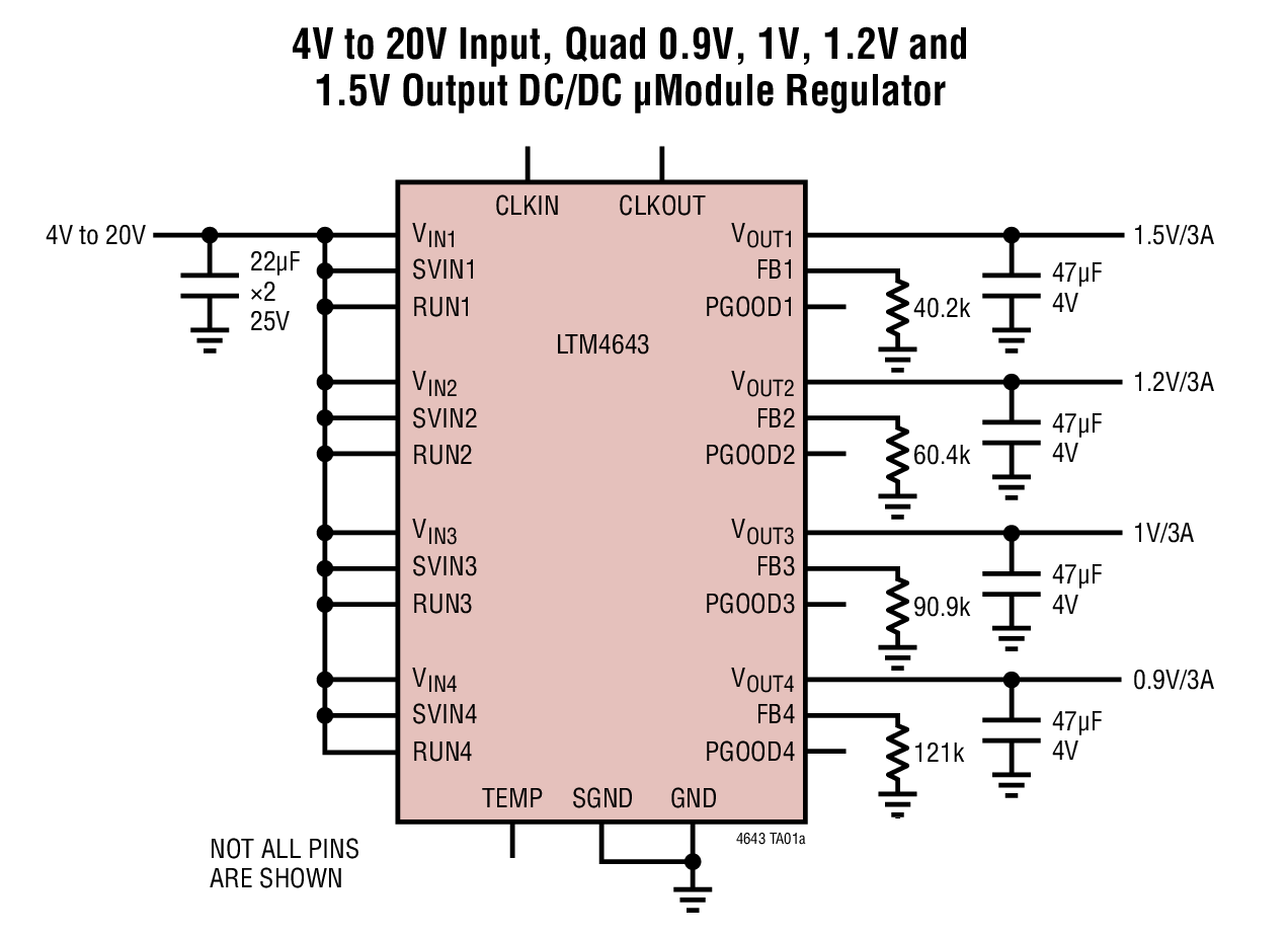 LTM4643 Typical Application