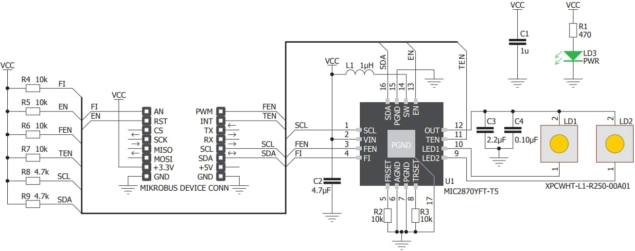 MikroElektronika LEDW2 Click Board™ʾD