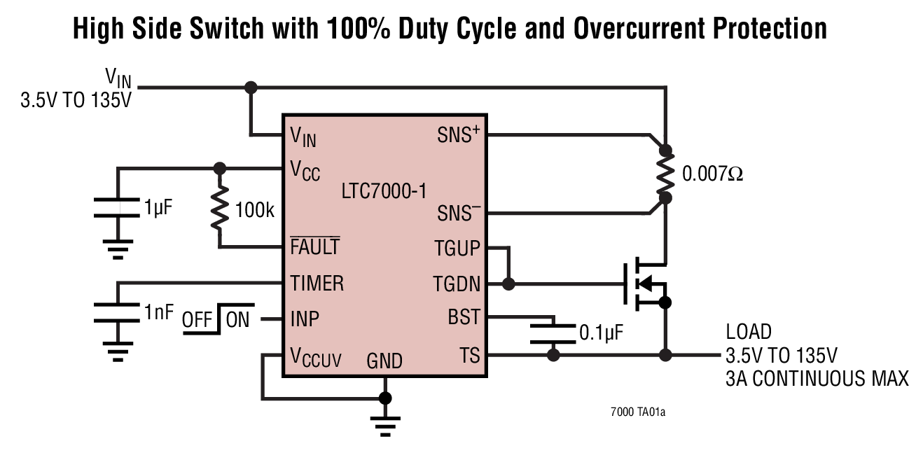 LTC7000 Typical Application