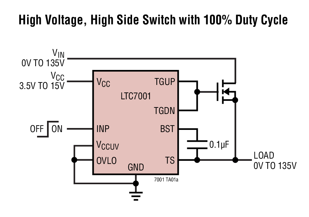 LTC7001 Typical Application