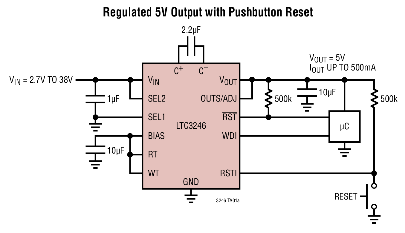 LTC3246 Typical Application