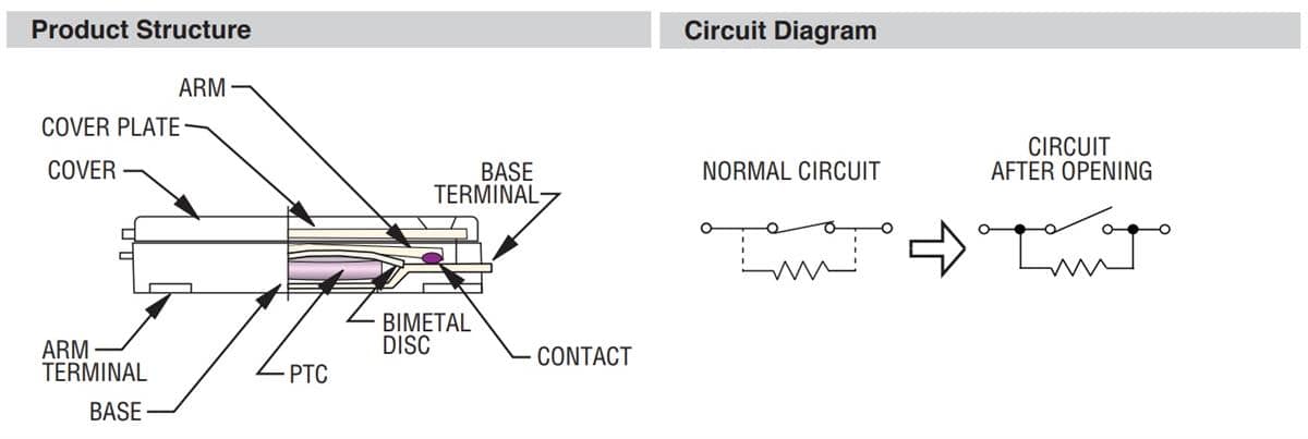 Application Circuit Diagram - Bourns SC小型断路器（小型热熔断路器）