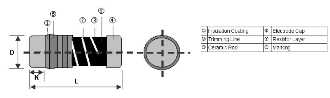 Mechanical Drawing - TE Connectivity SMA-A MELF