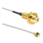 Linx Technologies Gold SMA to UFL_MHF RF Cable Assemblies