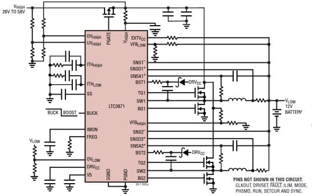 LTC3871 Typical Application