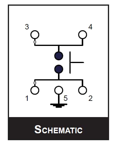 Schematic - E-Switch TL6330 Sub-Miniature Tactile Switch