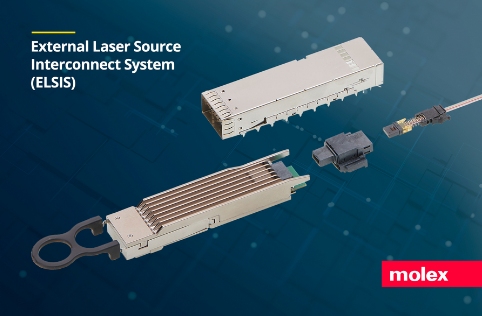 Molex莫仕推出首款用于共封装光学组件 (CPO) 的混合光电连接器互连