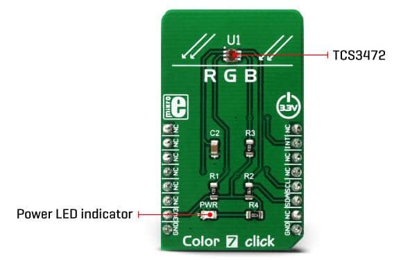 MikroElektronika MIKROE-3062 Color 7 click板