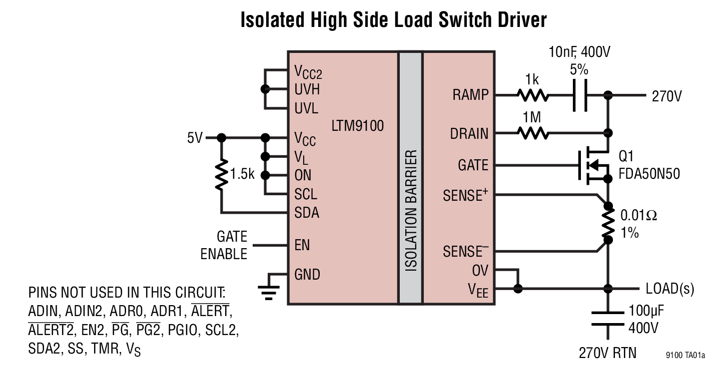 LTM9100 Typical Application